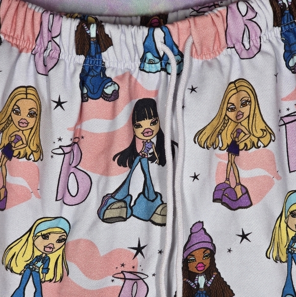 Cakeworthy x Bratz Print White Mini Sweat Skirt Size 3XL - Picture 4 of 9